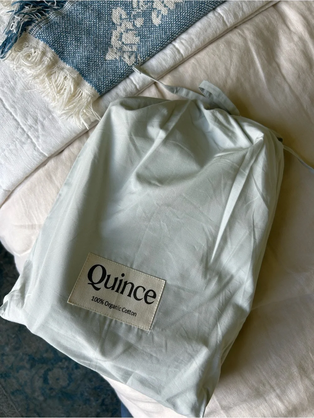 Quince Organic Cotton twin duvet cover
